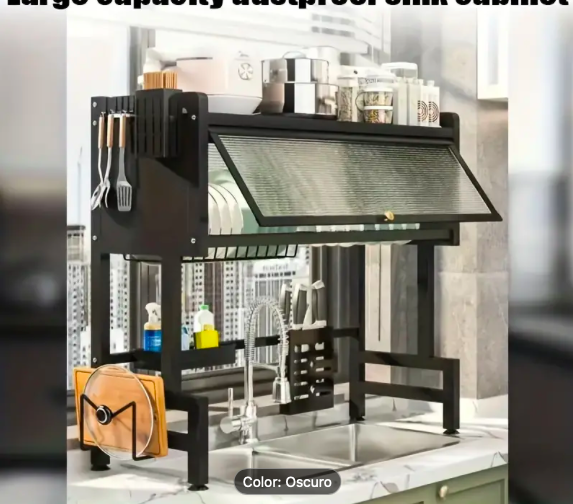 Miniatura 2 de Platero escurridor con cajón de 65cm